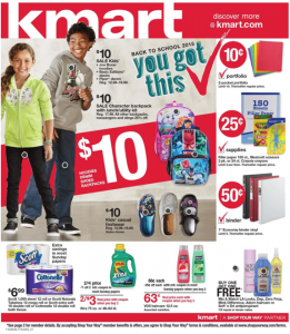 Kmart back to school ad