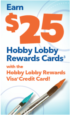 Hobby Lobby Rewards credit card