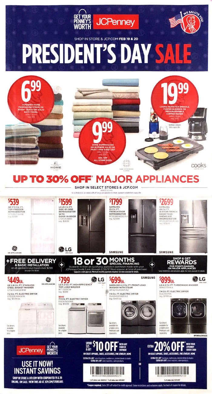 JCPenney Sales Ad