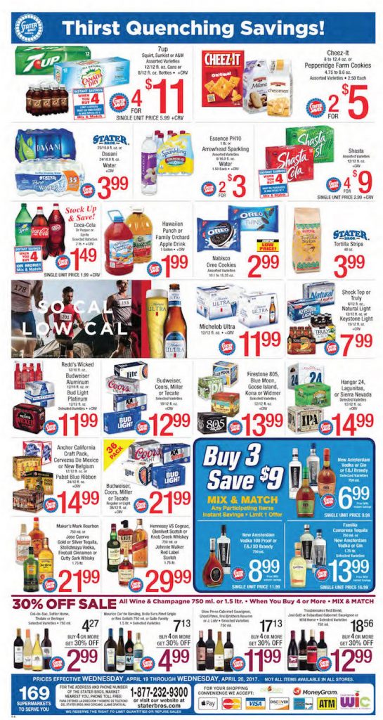 Stater Bros weekly ad