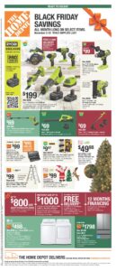Home Depot Early Black Friday 2023