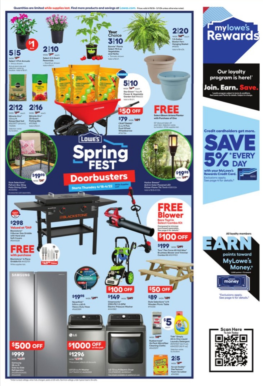 Lowe's Weekly Ad