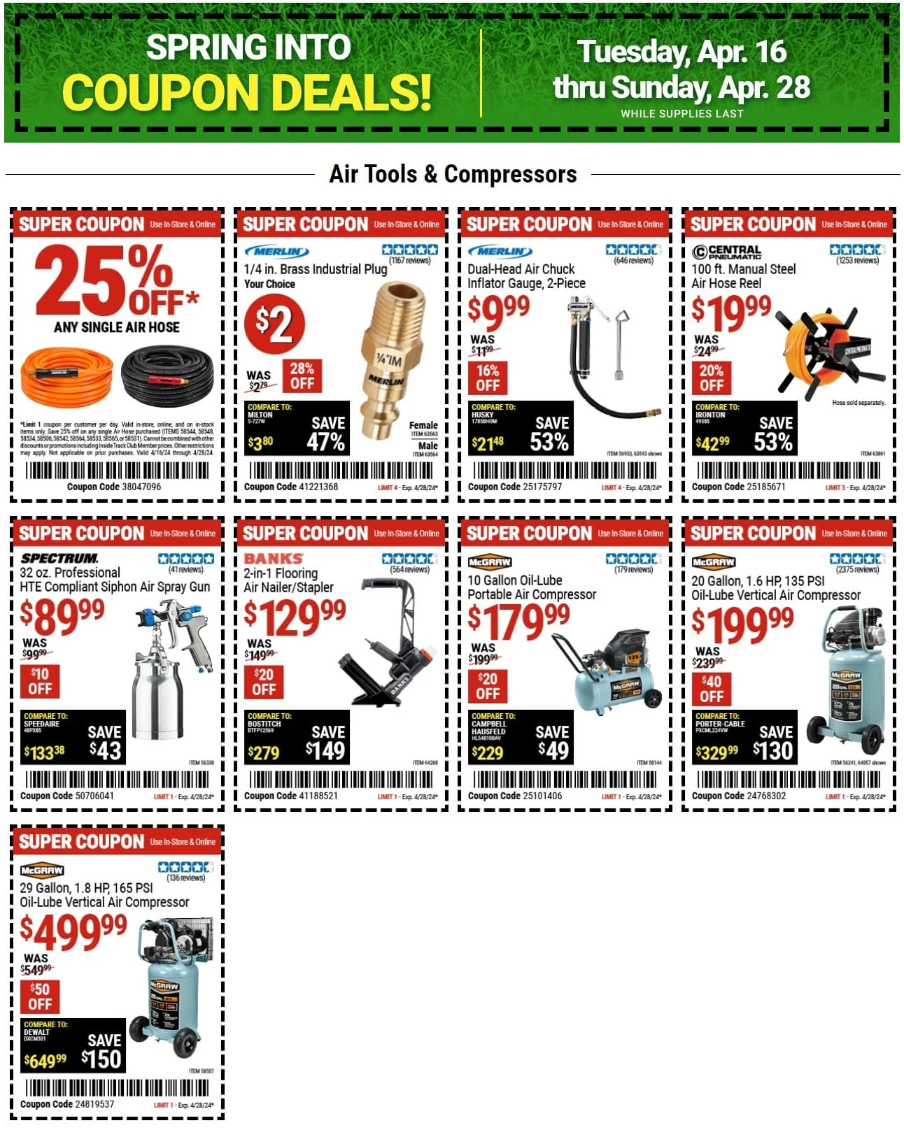 Harbor Freight Ad Sale