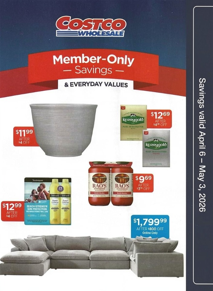 Costco Sale Ad