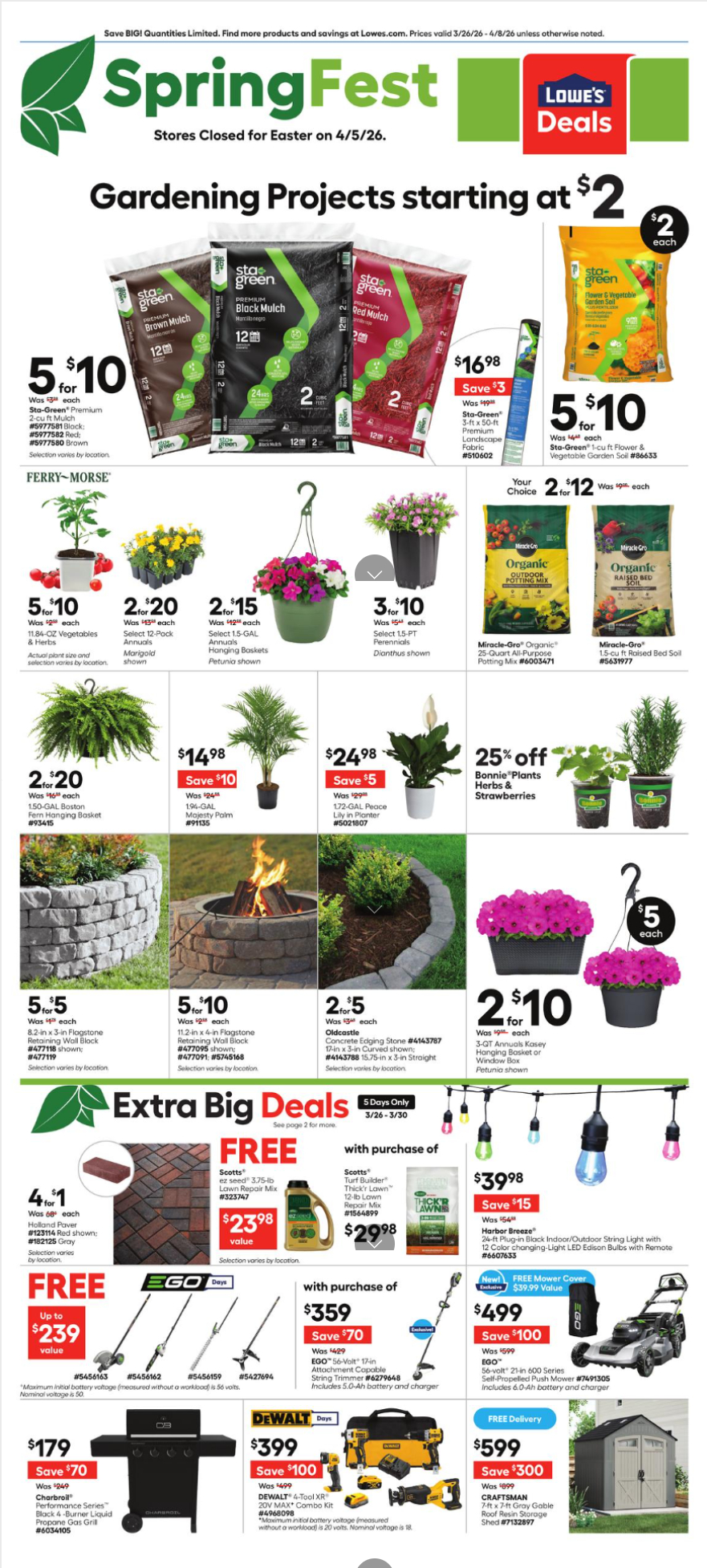 Lowe's Weekly Ad