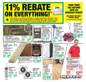 Menards Ad Deals