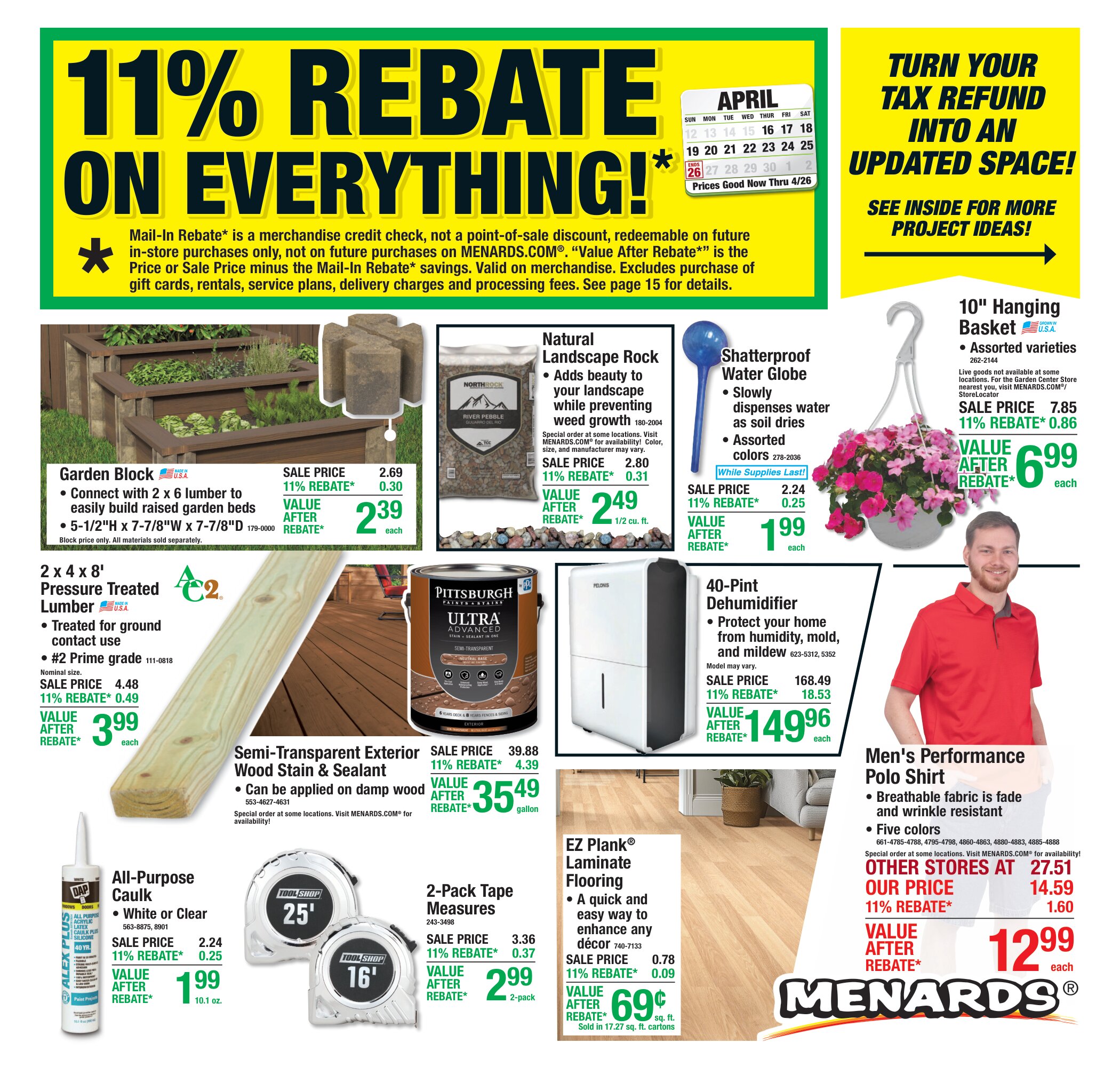 Menards Ad Deals