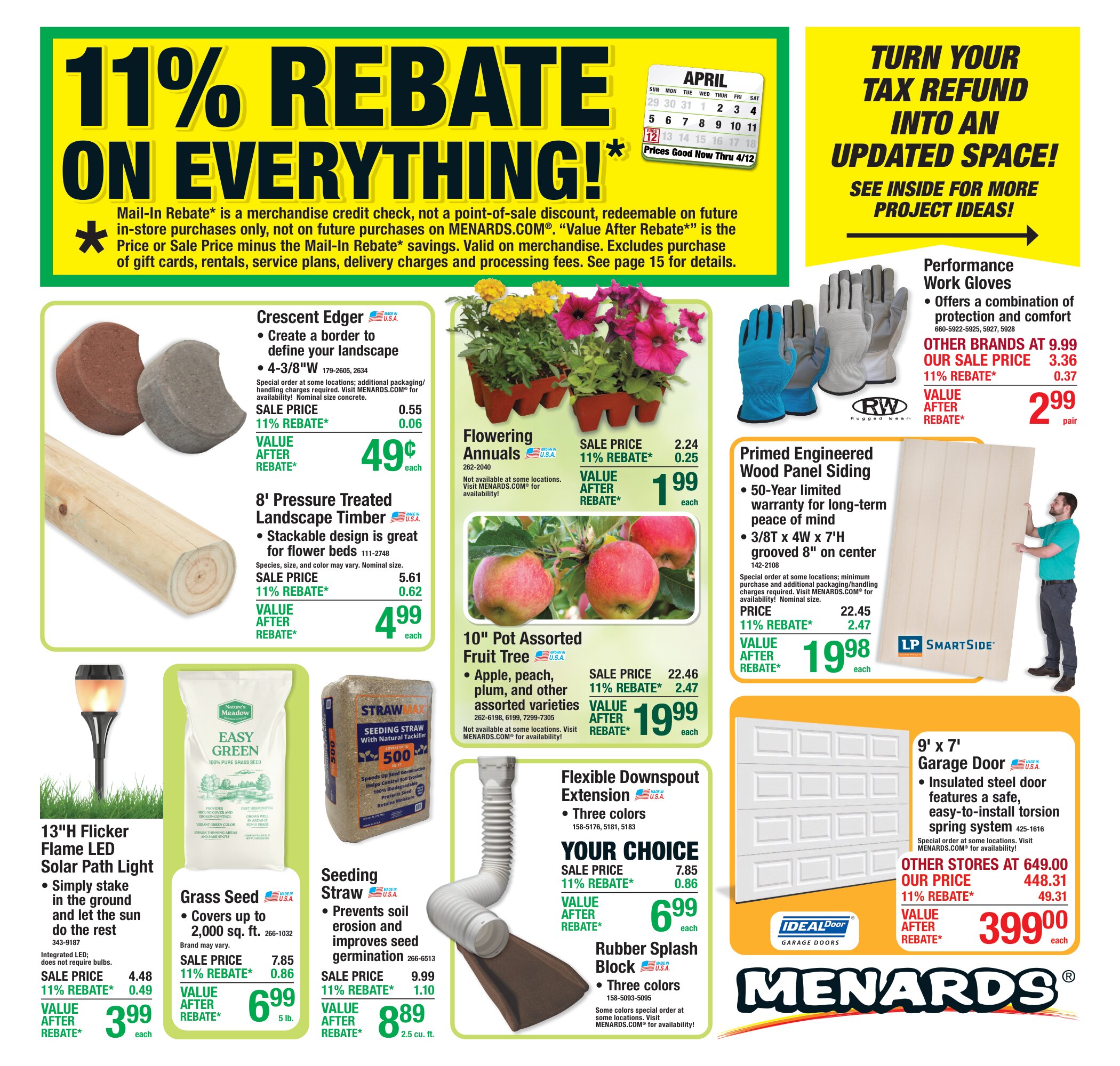 Menards Ad Deals
