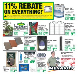 Menards Ad Deals