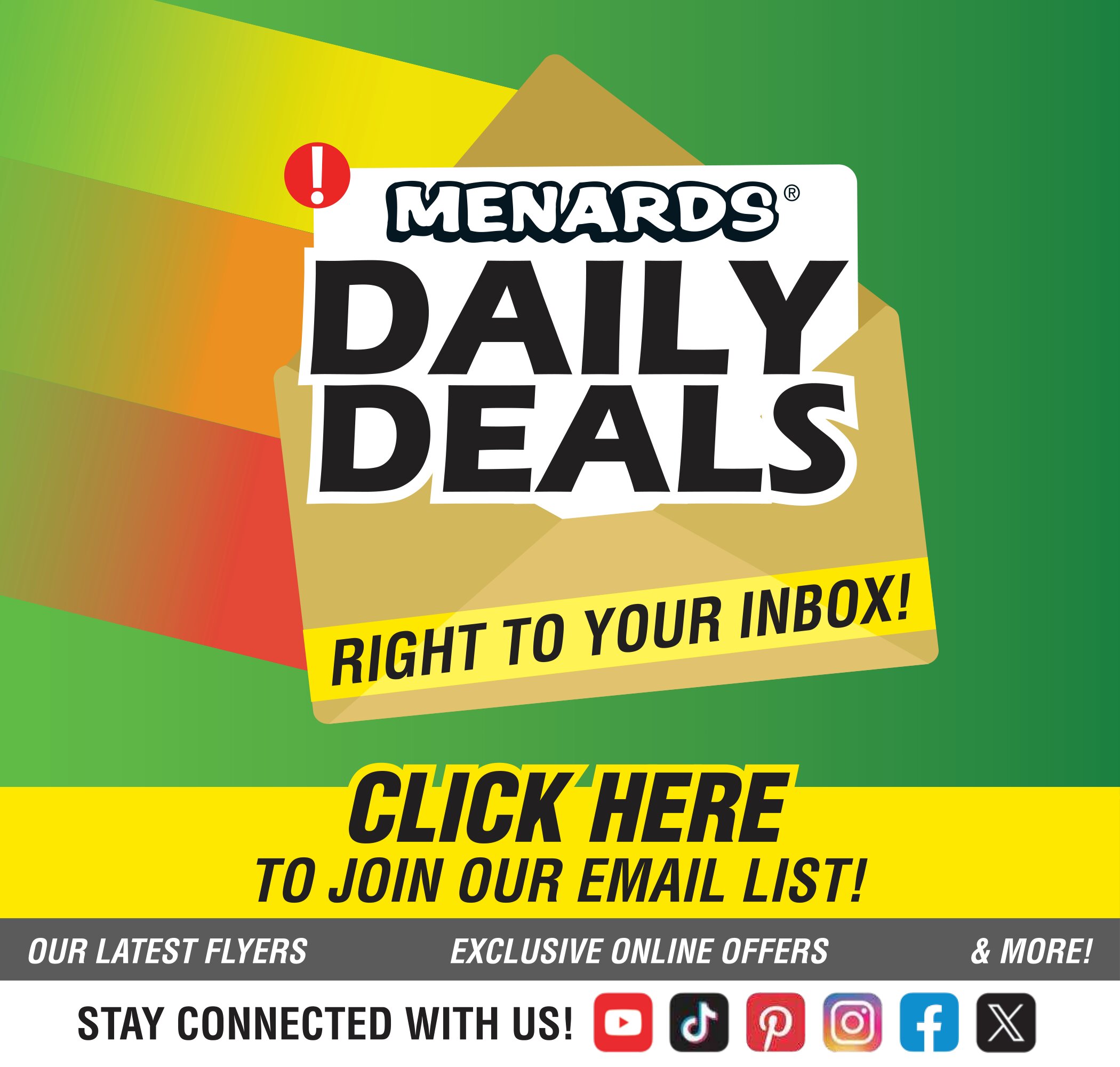 Menards Ad Deals