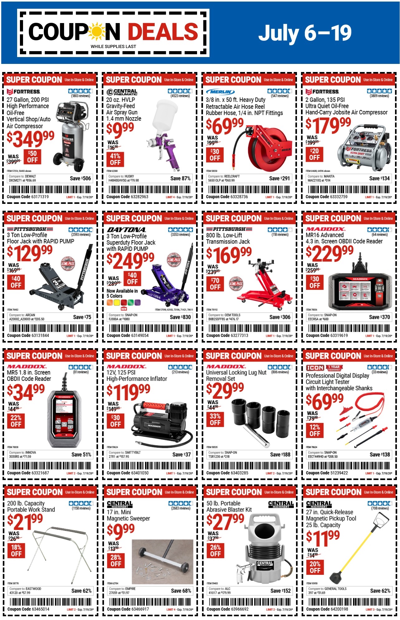 Harbor Freight Ad