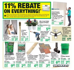 Menards Weekly Ad
