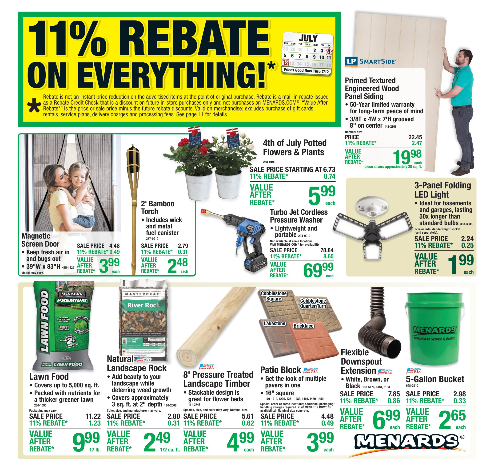 Menards Weekly Ad
