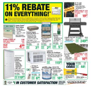Menards Ad Deals