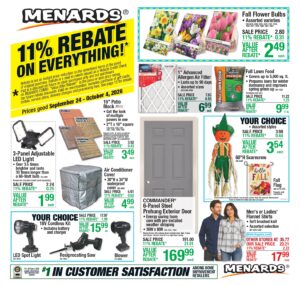 Menards Ad Deals